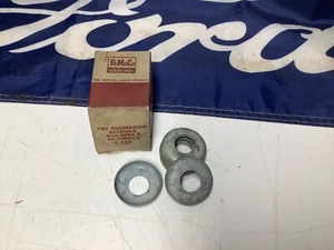 5 NOS 1954 1955 1956 Ford Victoria Mainline upper ball joint dust cup retainers - Picture 1 of 4
