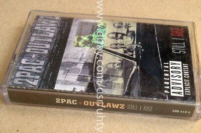 2PAC + OUTLAWZ STILL I RISE RARE UKR ORIGINAL TAPE CASSETTE THUG RAP HIP HOP #2 - Image 1 of 2