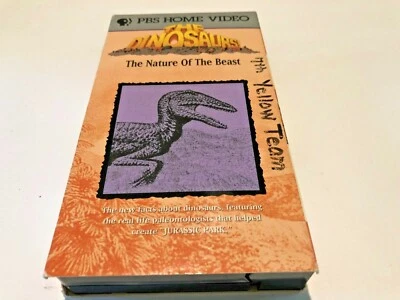 PBS Home Video The Dinosaur The Nature Of The Beast Replacement VHS Video - Imagem 1 de 2