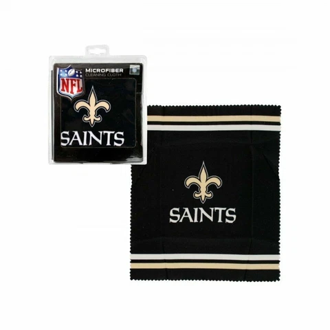 Microfiber Cleaning Cloth New Orleans Saints NFL Sunglass Eye Glass Washable 7" Cover