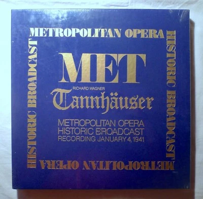 The Metropolitan Opera, Richard Wagner–Tannhäuser (Hist. Broadcast Jan 4, 1941) - Image 1 of 3