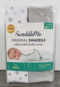 Swaddle Me Original 2er-Pack Kleinkind Größe Small/Medium 7-14 Pfund STERNENHIMMEL NEU - Bild 1 von 7