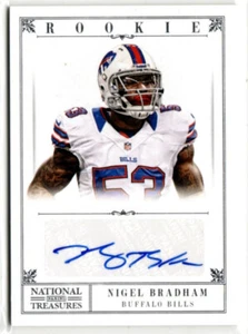 2012 National Treasures Football Nigel Bradham ROOKIE AUTO RECHNUNGEN 5/99 - Bild 1 von 1