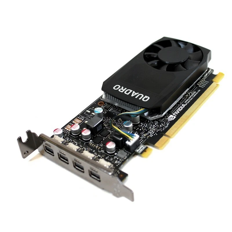 Dell nVIDIA Quadro P600 2GB GDDR5 PCIe x16 4xminiDP R9X8Y - Image 1 of 1
