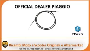 TRASMISSIONE FILO CAVO GAS ACCELERATORE ORIGINALE PIAGGIO BEVERLY IE 250 2006 - Foto 1 di 1