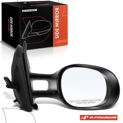 Espejo retrovisor manual negro lado pasajero para Chrysler Cirrus Dodge Stratus 1995-2000 Foto 1 de 4