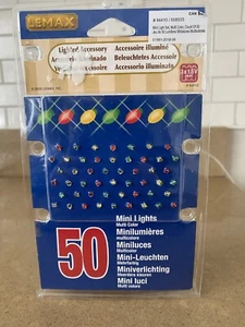 Lemax Mini Light Set Count 50 Christmas Village House Accessory 74282 2005 NIB - Picture 1 of 2