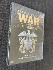 War and Remembrance DVD Parts I - VII (2004, 6-DVD Set) NEW - Picture 1 of 3