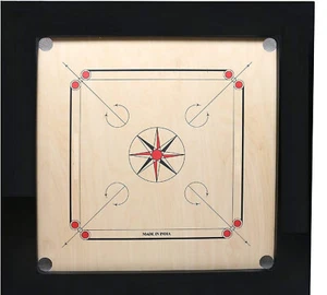 Club Size Carromboards 3 Inch Border 6 mm ply International quality Matte Finish - Picture 1 of 7