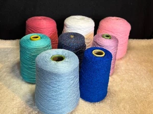 Posten Kone Luxus Strickmaschinengarn Handweben verschiedene Texturen & Farben 10# - Bild 1 von 13