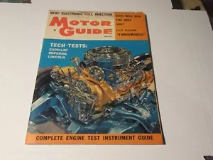 Motor Guide Mai 1957 technische Tests - Bild 1 von 2