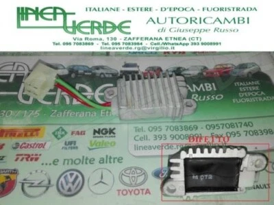 Модуль регулятора генератора переменного тока VR-F114A с дефектом Lancia A 112 - бета - призма - Изображение 1 из 4