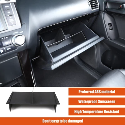 Kit de embellecedor de guantera de coche ABS para Toyota Land Cruiser Prado 2010-17 Foto 1 de 4