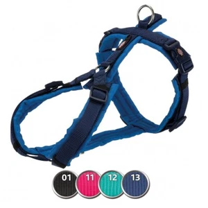 Trixie Padded Dog Harness Premium Y-Shaped Trekking Adjustable D-Ring Waterproof - Picture 1 of 12