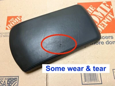 2004 - 2007 Infiniti QX56 Center Console Lid Armrest Arm Rest Black OEM *flaws* Foto 1 de 4