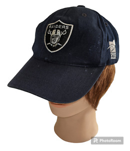 Vintage Los Angeles RAIDERS Snapback Hat Sports Specialties Distressed Wool Acry