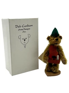 Deb Canham Carpenter Bear The Alice Collection 4" Figurine LE 595 / 2500 NIB - Picture 1 of 8