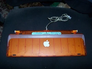 Macintosh iMac Orange/Tangerine Small Footprint Keyboard USB Model M2452 - Picture 1 of 2