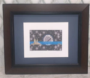 Outer Space Astronomy Signed Numbered #5/100 Print 15 1/8”X18.25” Framed Mat - Picture 1 of 9