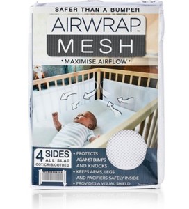 mesh cot bumper big w