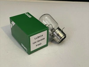 BSA Triumph Norton 446L Lucas Headlight Bulb LLB414 Hi Low Beam 12v 50/40W U.K - Picture 1 of 4