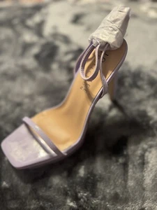 Journee Collection Lenorra Damen-Plateauabsatz Kunstleder Größe 7 – helllila - Bild 1 von 9