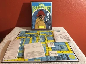 221B Baker Street Brettspiel - Hansen (1977) - Sherlock Holmes - vollständig - Bild 1 von 12