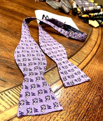 CORBATA DE PAJARITA DE COW VINEYARD VINES ELEGANTE CALIDAD TRAJE CORBATA ENVÍO GRATUITO Foto 1 de 4