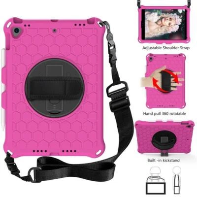 For iPad Air 3rd Pro 10.5 9th 8th 7th Mini 5 4 Case Kids Shockproof Stand Cover - Image 1 of 4