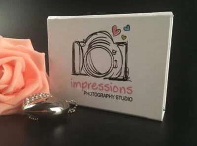 High speed USB 3.0 crystal heart Pendant flash drive custom print logo on box - Image 1 of 2