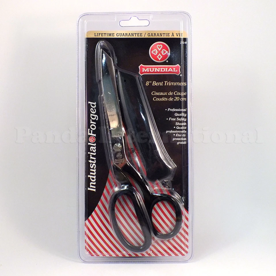 Mundial Heavy Duty Forged Bent Trimmers Scissors 8", Fast Shipping from USA - Image 1 of 1