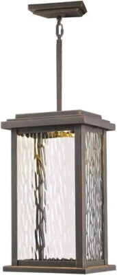 Luz de techo LED para exteriores Artcraft AC9075OB-Colección Sussex Drive-Bronce/Oscuro Foto 1 de 4