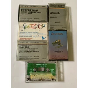 Mix Lot of 6 Cassettes of Christian Music See Description of Artists - Picture 1 of 5