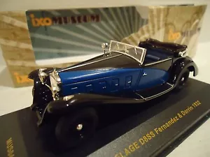 RARE IXO MUSEUM 1/43 DELAGE D8SS FERNANDEZ DARRIN 1932 - Picture 1 of 1