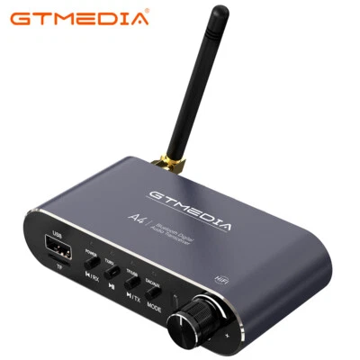 GTMEDIA Bluetooth 5.1 Sender Empfänger USB Aux Optical Coaxial Audio Transmitter Adapter