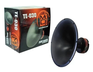 MR DJ TE-030 12" 300 Watts Piezo Compression Horn Tweeters Driver - Picture 1 of 1