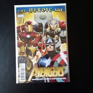 🔑THE AVENGERS  HEROIC AGE #1  1st FULL App Azari T'Challa| NM | Marvel 2010 KEY - Picture 1 of 1