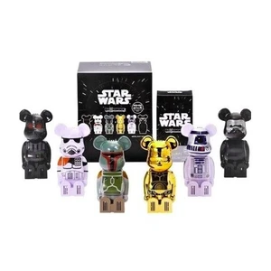 Medicom Toy BE＠RBRICK Cleverin Bearbrick Star Wars 6 Piece Compete Set Japan - Picture 1 of 1