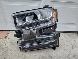 2019-2022 CHEVY SILVERADO 1500 HEADLIGHT HEADLAMP ASSEMBLY W/LED DRIVER LEFT - Picture 1 of 5