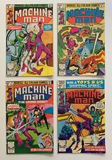 Machine Man #14, 15, 16, 17 & 18 comics (Marvel 1980) VG/FN to FN+ Bronze Age