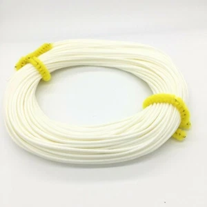 Mouche Pêche Premier Qualité WF10 Saumon Mer Truite Flottant Ligne Blanc Ivoire - Photo 1/2