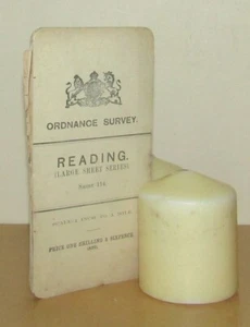 Ordnance Survey - Reading - Large Sheet Series - Sheet 114 - 1909 - Picture 1 of 4