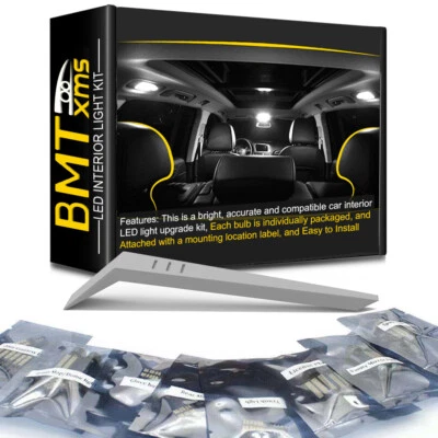 Kit pacote de luzes internas LED brancas para Dodge Ram 1500 2500 3500 1994-2022 + ferramenta - Imagem 1 de 4