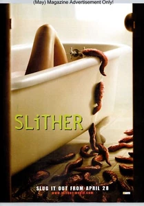 Anuncio impreso de página completa Slither Movie Slug It Out Promo 2006 - Imagen 1 de 4