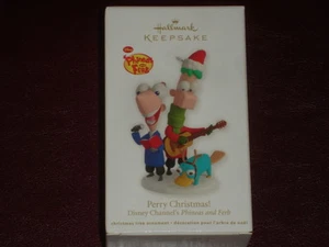 NIB HALLMARK ORNAMENT 2012 DISNEY Phineas and Ferb Perry Christmas Channel's - Bild 1 von 2