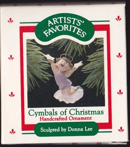 1988 Hallmark Andenken Becken Weihnachten Engel Ornament Neu im Karton NEU in Box  - Bild 1 von 1