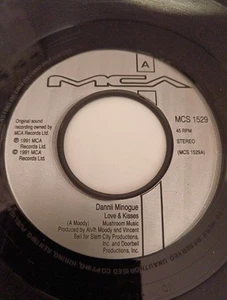 Dannii Minogue - Love & Kisses 7" Vinyl Single Record - Picture 1 of 4