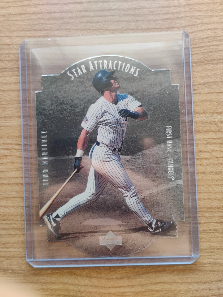 1997 Upper Deck - Star Attractions Tino Martinez #SA8 - Image 1 of 2