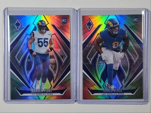 [2] BRADEN FISKE JARED VERSE 2024 PHOENIX ROOKIE SILVER RAMS RC Q4561 - Picture 1 of 2