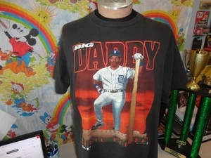 Camiseta De Colección Años 90 Detroit Tigers BIG DADDY Cecil Fielder XL - Imagen 1 de 6
